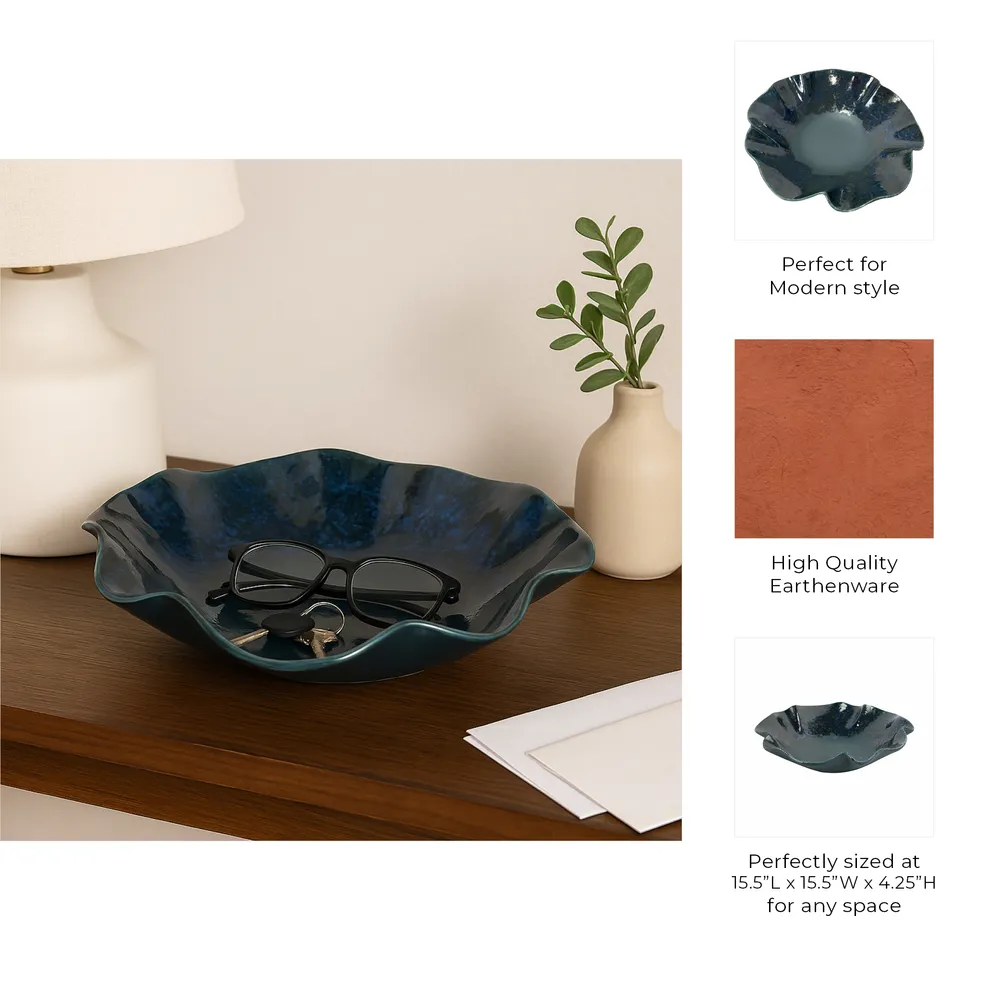 WELDONRIDGE BLUE BOWL 5 (IN)