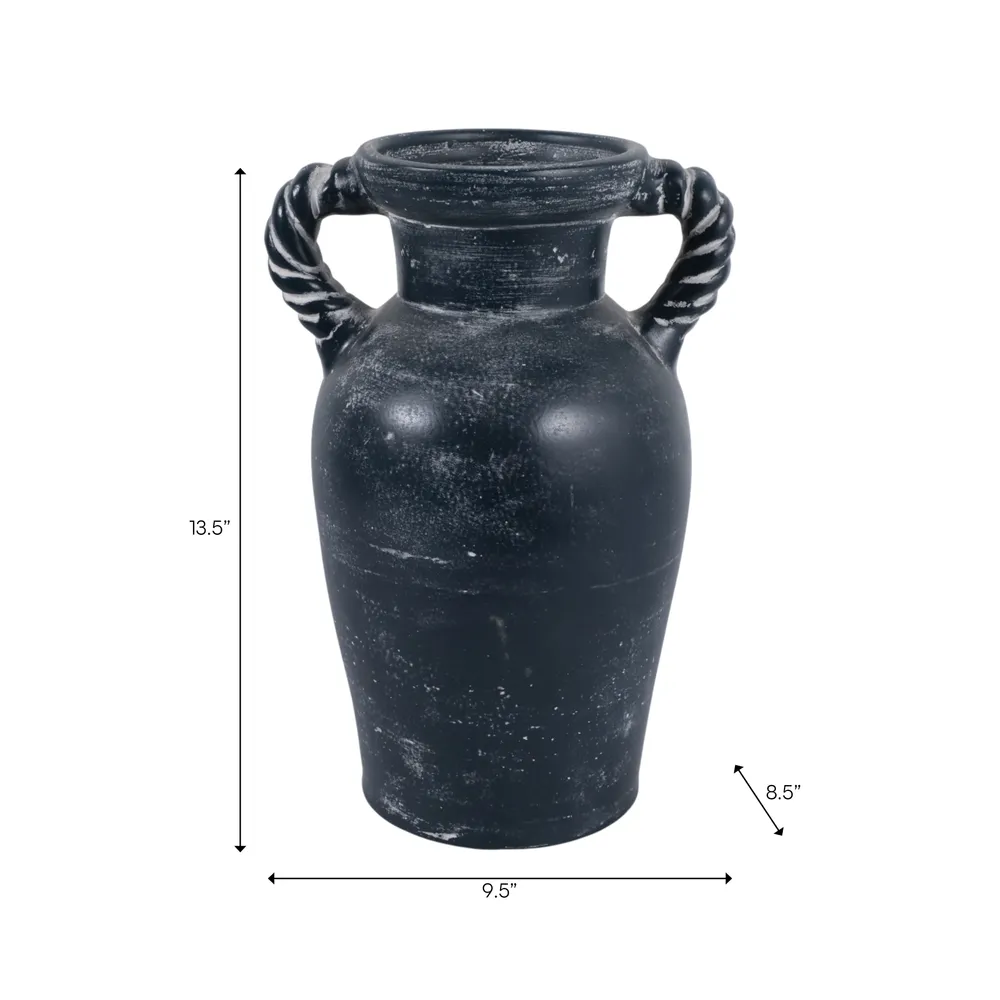 CLOVERWIND BLUE VASE 14 (IN)