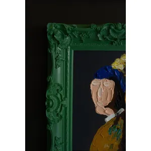 Set of 3 Framed Portrait Paintings 3