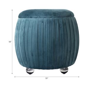 HENLEYFORD BLUE STOOL 18 (IN) 9