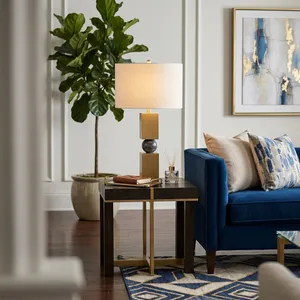 ALECLEY BLUE LAMP 28 (IN) 2