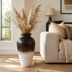 GRIFFIN BROWN VASE 24 (IN) 12