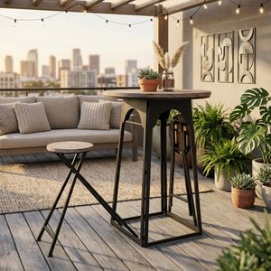 BURGESSFIELD BROWN TABLE 41 (IN) 9