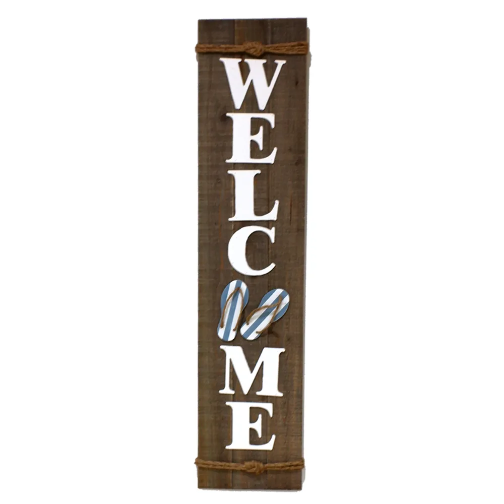 35" WELCOME FLIP FLOP SIGN