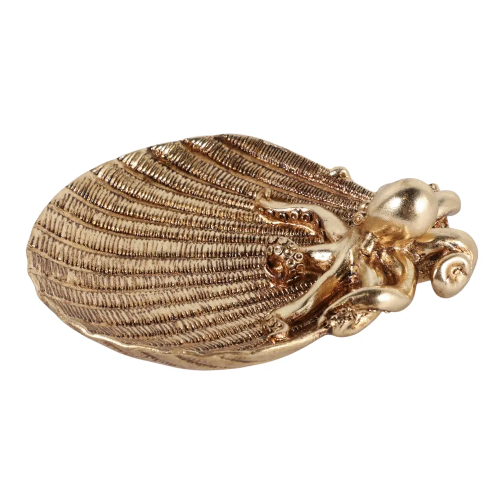 HANKWOOD GOLD TRINKET DISH 2 (IN)