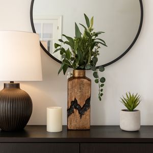 HALDENMILL GOLD VASE 16 (IN) 12