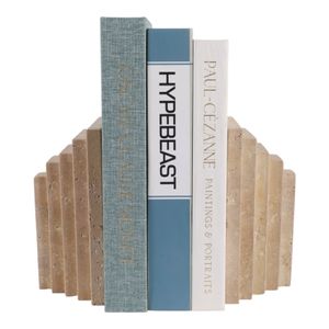 COOPERHAM SET OF 2 TAN BOOKENDS 7 (IN) 3