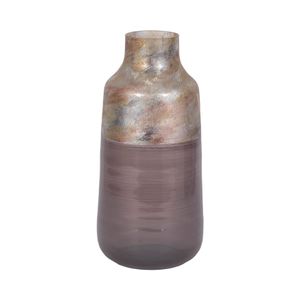 ORIONPARK GRAY GLASS VASE 15 (IN) 4
