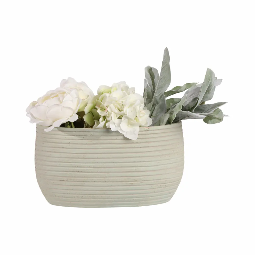 ELWYNRUN IVORY VASE 8 (IN)
