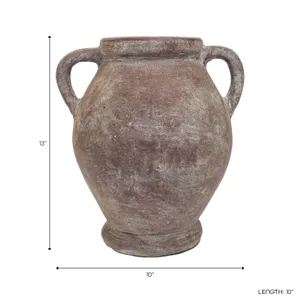 CHILTONLAND GREEN VASE 13 (IN) 10