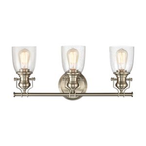 Chadwick 23'' Wide 3-Light Vanity Light - Satin Nickel 3