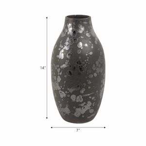 BURGESSLEY BLACK VASE 14 (IN) 9