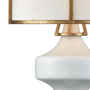 Ceramique 15'' High 1-Light Sconce - Antique Gold Leaf 2