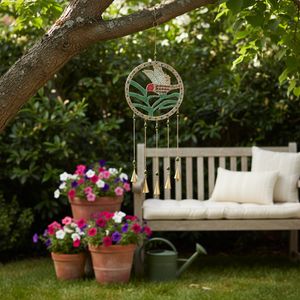 THEABROOK GREEN WIND CHIME 35 (IN) 11