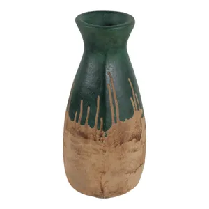 DARIENMILL GREEN VASE 13 (IN) 7