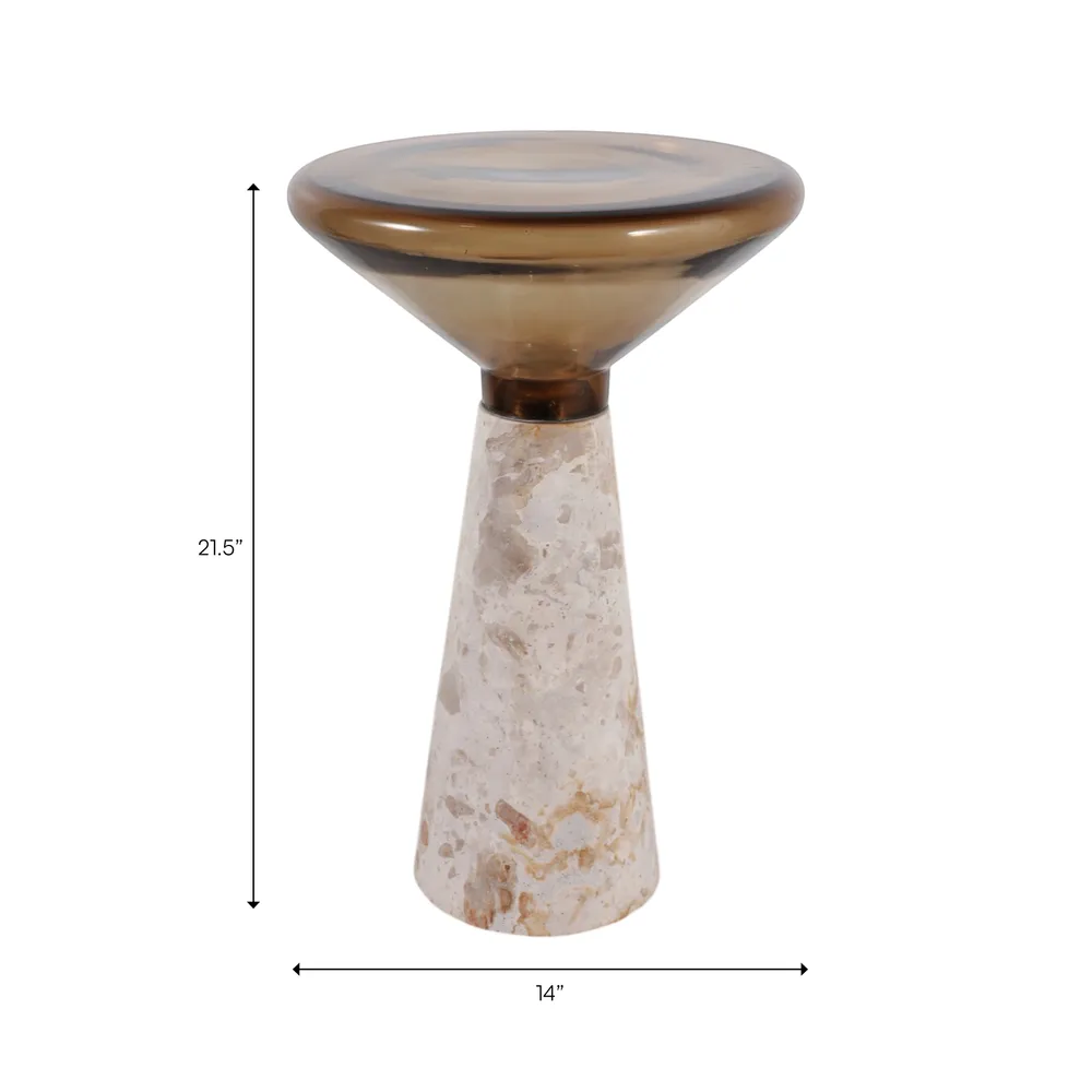 AVARIDGE BROWN TABLE 22 (IN)