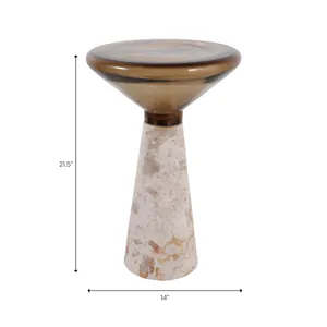 AVARIDGE BROWN TABLE 22 (IN) 9