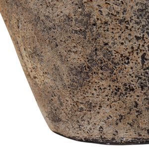 RUSHBROOK BROWN VASE 14 (IN) 8