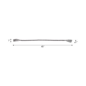 SKYLERWORTH GRAY BEAD 1 (IN) 8