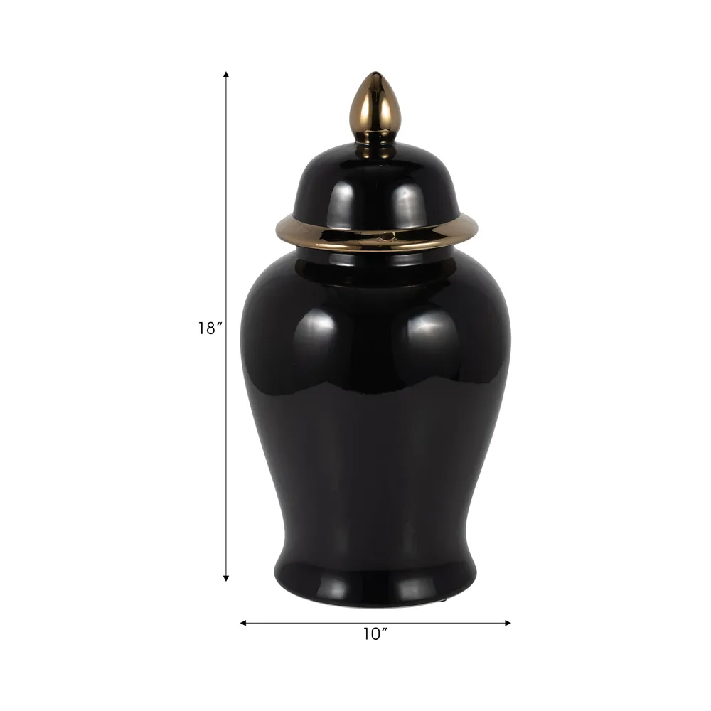 ARLENBEACH BLACK CHINOISERIE 18 (IN)