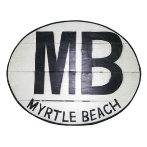 19" MYRTLE BEACH, MBWALL PLAQUE 1