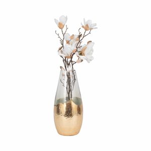 REEDMORE CLEAR GLASS VASE 15 (IN) 3