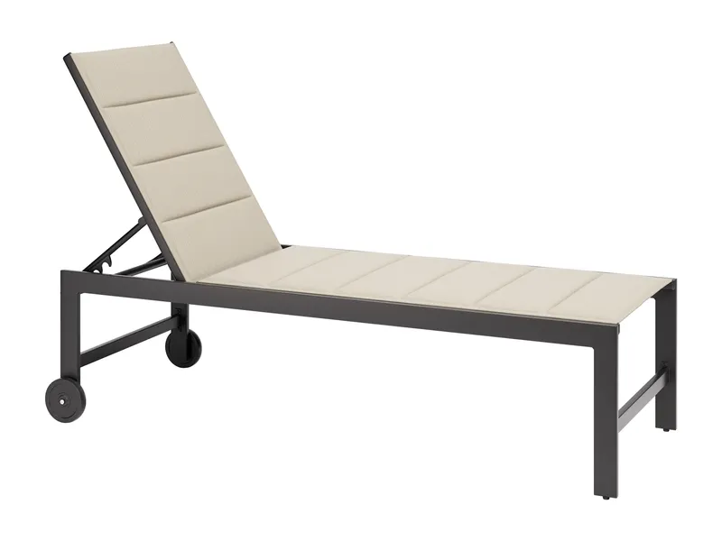 Costa Chaise Lounge Beige 7