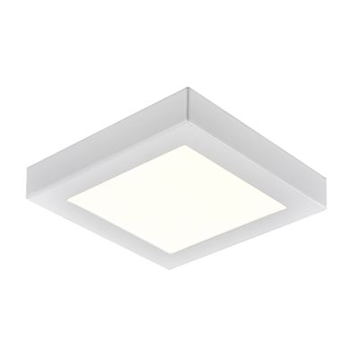 Titan 6'' Wide Integrated LED Down Light - Square White
