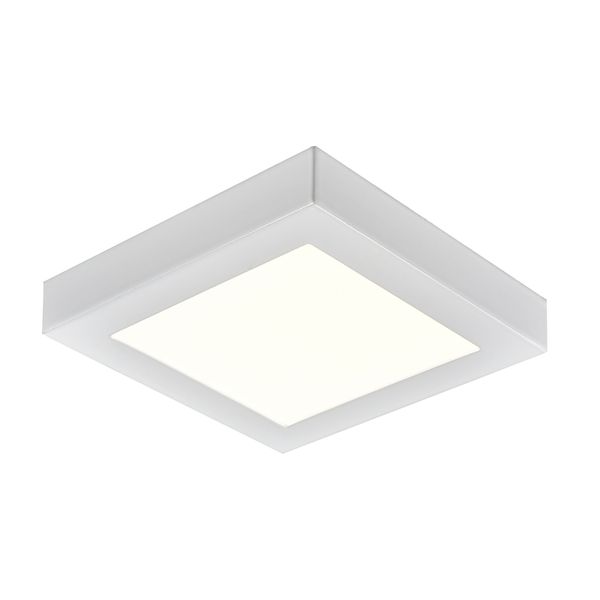 Titan 6'' Wide Integrated LED Down Light - Square White