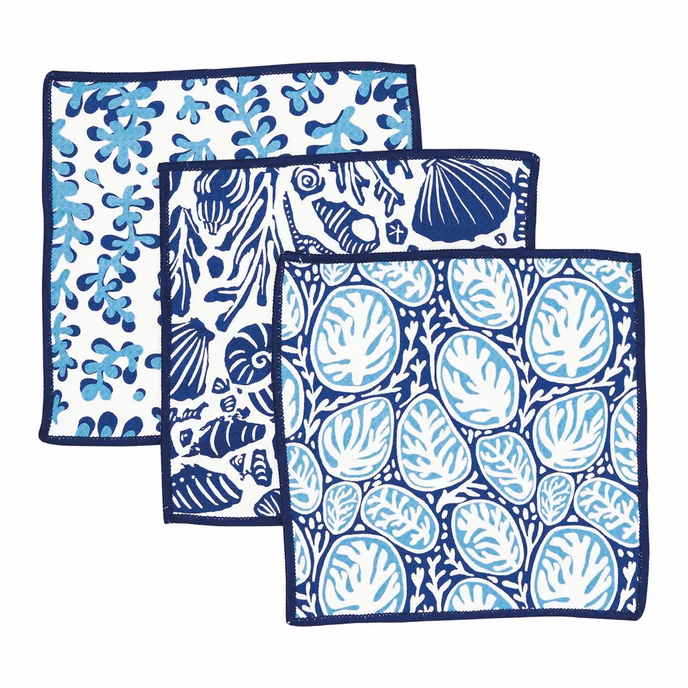 Sea Life Eco Dish Cloth (Set of 3)