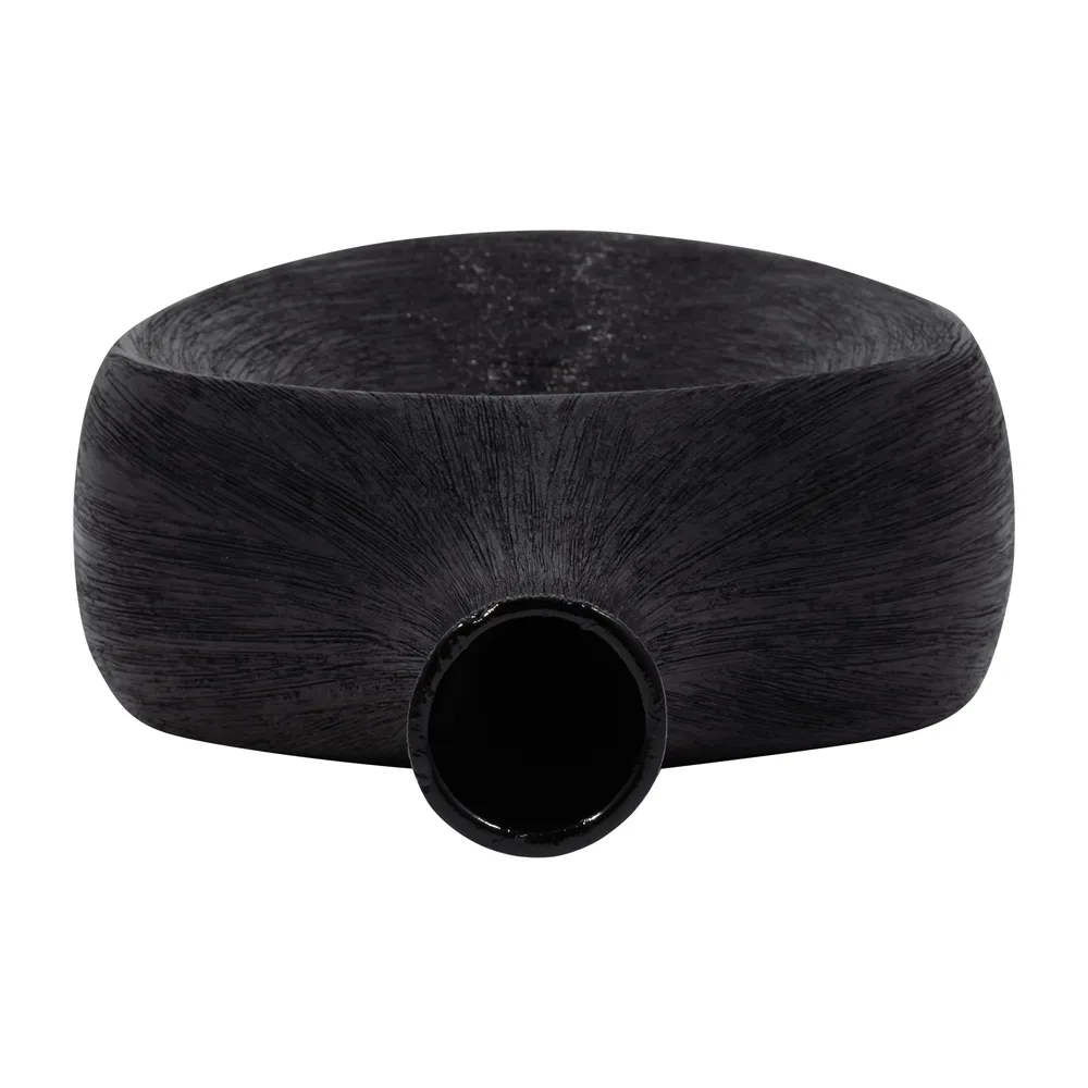 DUTTONRIDGE BLACK VASE 19 (IN)