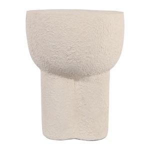 CASPERDALE WHITE GARDEN STOOL 18 (IN) 5
