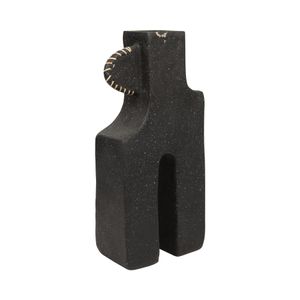 PAXTONWELL BLACK VASE 21 (IN) 4