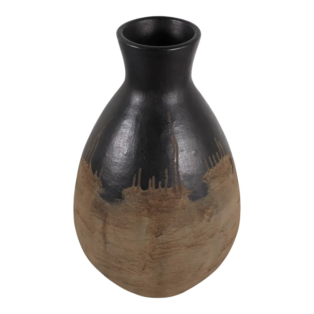 MONROEMILL BLACK VASE 21 (IN)