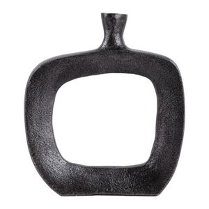 BREWERBROOK BLACK VASE 8 (IN) 6