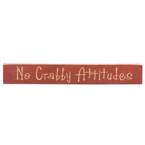 24" USA NO CRABBY ATTITUDES ROUTED BARNW 1