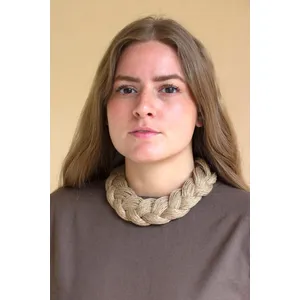 Natural Jute Braided Necklace 2