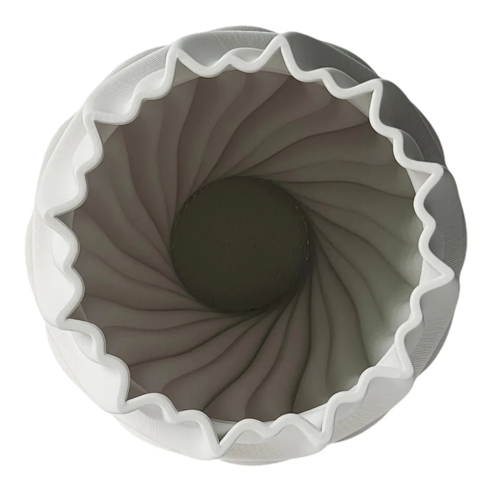 COVEHOLM WHITE VASE 14 (IN)