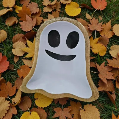 Ghost Platter 8x8in