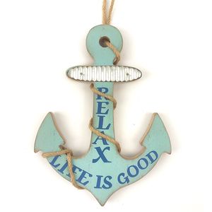 8" LIFE IS GOOD ANCHOR 1