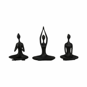 HUNTERHAM SET OF 3 BLACK DECOR 10 (IN) 1