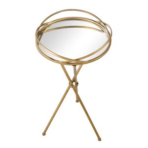 Nasso Accent Table - Brass 4