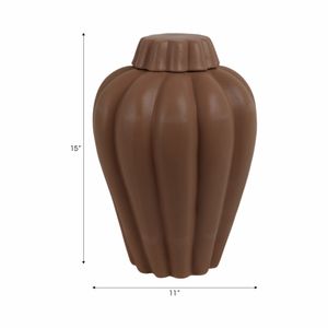 HEATHOAK BROWN JAR 15 (IN) 9