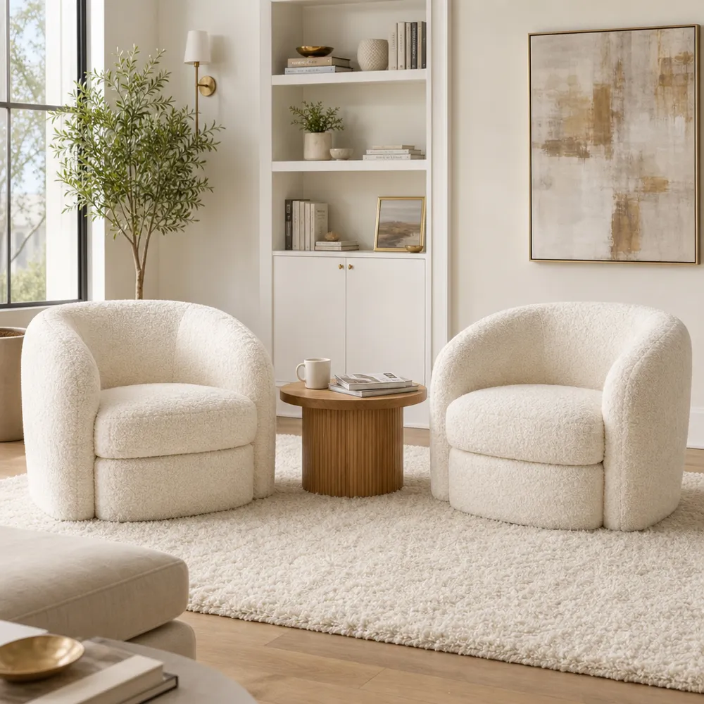 LENNONOAK IVORY CHAIR 29 (IN)