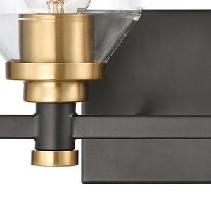 Cambria 13'' Wide 2-Light Vanity Light - Matte Black 3