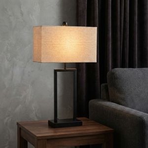HEDLEYHAVEN SET OF 2 BLACK LAMPS 25 (IN) 12