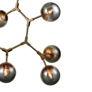Synapse 35'' Wide 11-Light Chandelier - Aged Brass 4