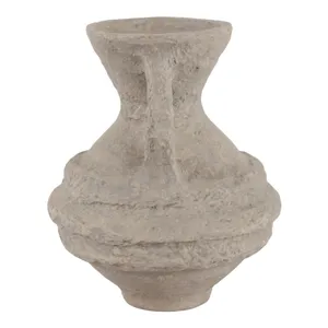 FERRIS TAUPE VASE 10 (IN) 5