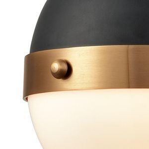 Harmelin 7'' Wide 1-Light Mini Pendant - Matte Black 3