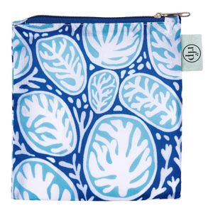 Coral Garden blu Reusable Shopping Bag 7